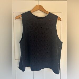 Universal Thread Navy Blue Knit Pullover Vest Sweater. XXL
